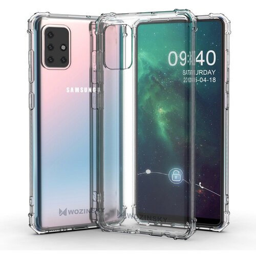 Wozinsky Armour ovitek za Samsung Galaxy A72 4G Anti Shock prozoren, (21973518) Cene