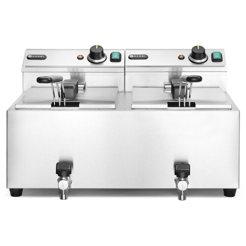  Električna Friteza Profi Line z Odtočno Pipo 16L, 230V/7000W, (610x515x354mm) Cene