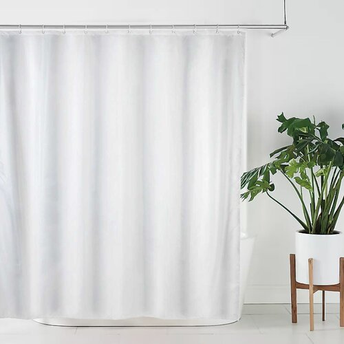 Wenko bela kupatilska zavesa za kadu Slike