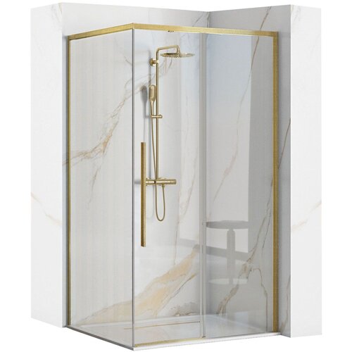 Rea Tu&amp;scaron; kabina Solar Gold Brush 90x90 Slike