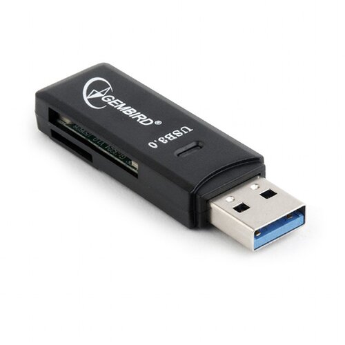Gembird UHB-CR3-01, Compact USB3.0 SD čitač memorijskih kartica Slike