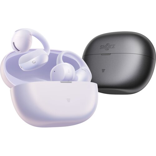 Shokz OPENDOTS AIR črne odprte clip-on brezžične slu&amp;scaron;alke Slike