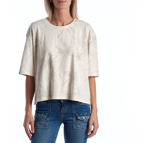 GAP Majice s kratkimi rokavi 866972-000 Bež Slike