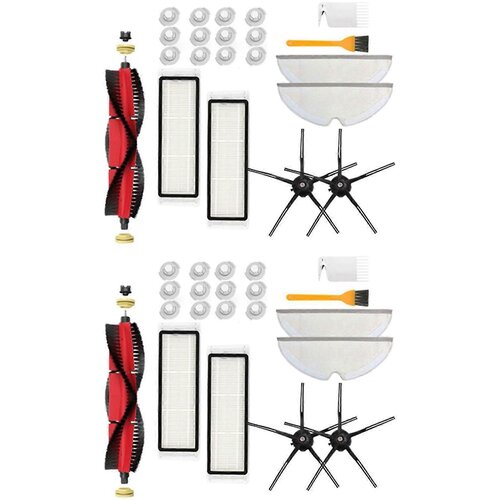 INORCO 2 kompleta glavne krtače, stranske krtače Hepa filter, nadomestna krpa za brisanje za S6 S6 Pure S6 Maxv, (21873716) Slike