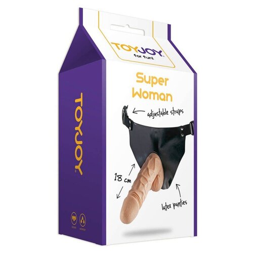 Toy Joy 2019 Strap-on Super Woman Flesh Slike