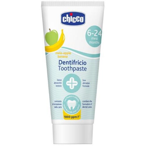 Chicco PASTA ZA ZUBE JABUKA I BANANA 6-24M 50ML Cene