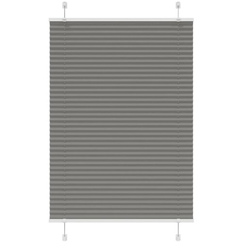 vidaXL Plisirana roleta antracit 85x150 cm širina tkanine 84,4 cm Cijene