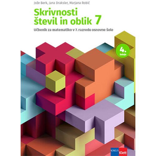  SKRIVNOSTI &amp;Scaron;TEVIL IN OBLIK 7, učbenik za matematiko v 7. razredu osnovne &amp;scaron;ole Slike