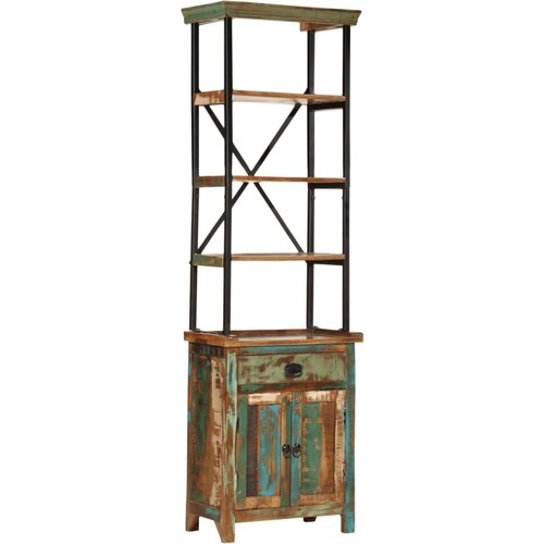  Visoka komoda 55 x 30 x 180 cm od masivnog obnovljenog drva Cene