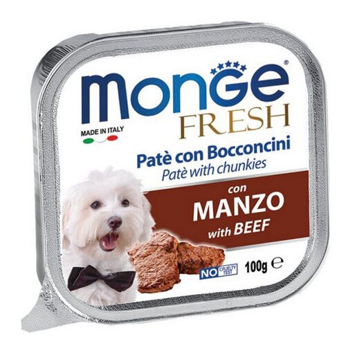 Monge Pa&amp;scaron;teta za pse sa ukusom govedine, 100g Slike