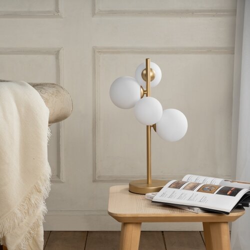  ONLI - Stona lampa PALOMA 4xG9/10W/230V 48 cm zlatna Slike