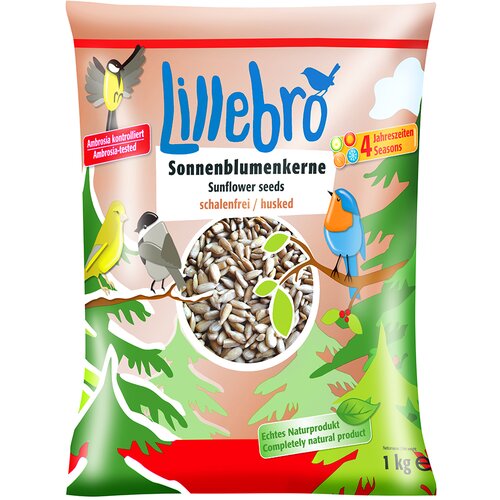 Lillebro oguljene sjemenke suncokreta - 3 x 1 kg Slike