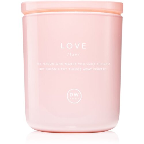 DW Home Definitions LOVE Peony Apple dišeča sveča 264 g Cene