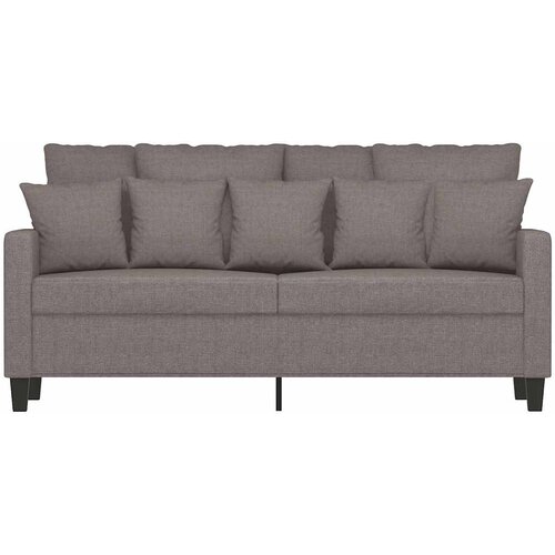  Dvosjed od tkanine svjetlosivi 140 cm Slike