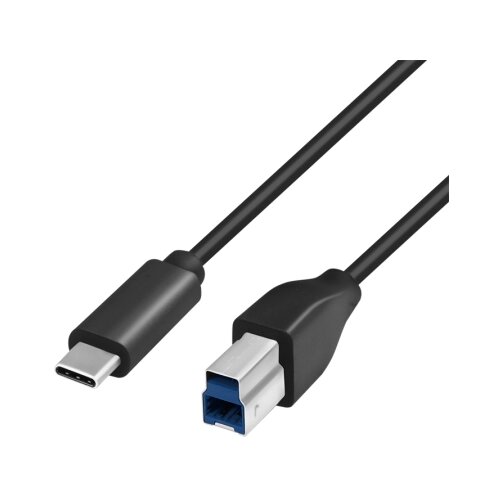 Logilink Type-C Cable to USB-B 3.0 2m CU0163 Slike