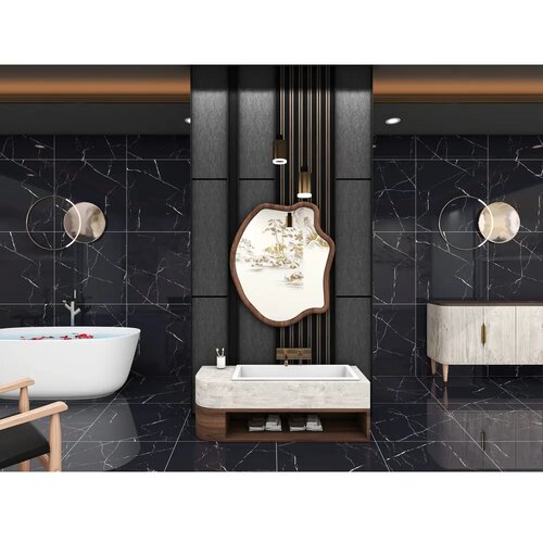 ARTTILE Unutarnje podne pločice Artille Alaska black 60x60 1KL 1,44 m&amp;sup2; Slike