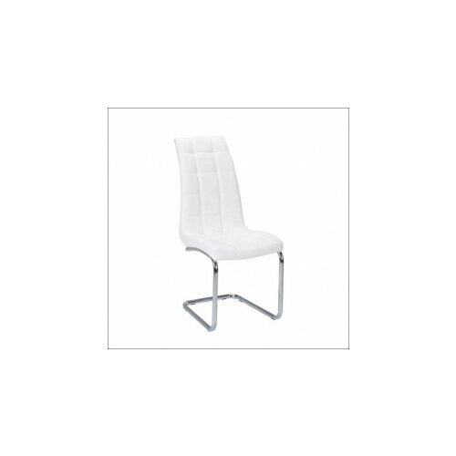 Arti trpezarijska stolica DC865 noge hrom / bela 590x430x1040 mm 779-057 Slike