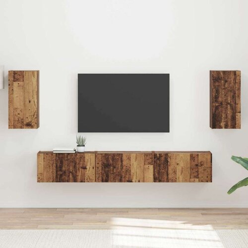  Komplet TV omaric 5 pcs Star les Konstruiran les, (5000132529) Cene