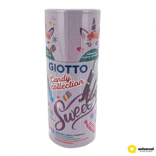 Giotto Flomaster četkica 12/1 Candy 427700 Slike