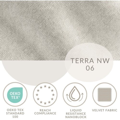 Maison de R&amp;ecirc;ve Krem tapecirani bračni krevet s prostorom za odlaganje s podnicom 180x200 cm Shell &amp;ndash; Slike