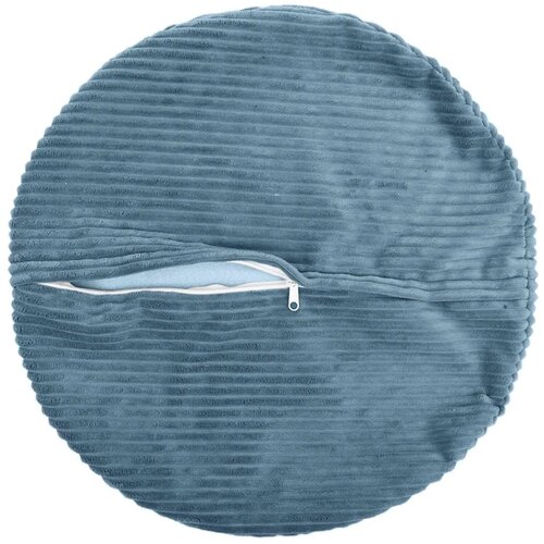 Presvlaka za jastuk 2 pcs HEERLEN Plava &amp;Oslash; 30 cm Kord - Plava &amp;Oslash; 30 cm 2 Slike