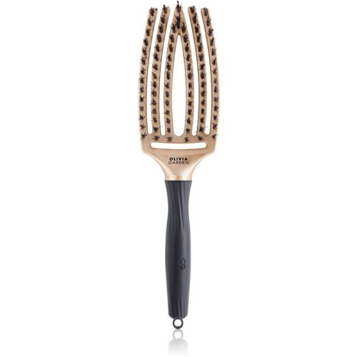 Olivia Garden Fingerbrush Trinity ravna krtača Gold 1 kos Cene