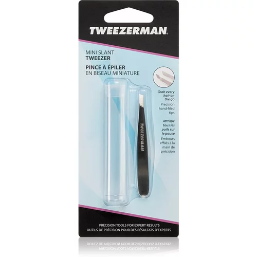 Tweezerman Mini Slant Tweezer - Stainless