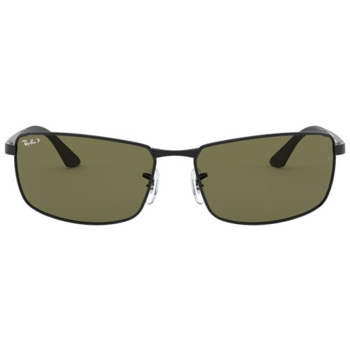 Ray-ban RB3498 002/9A Polarized M (61) Črna/Zelena Cene