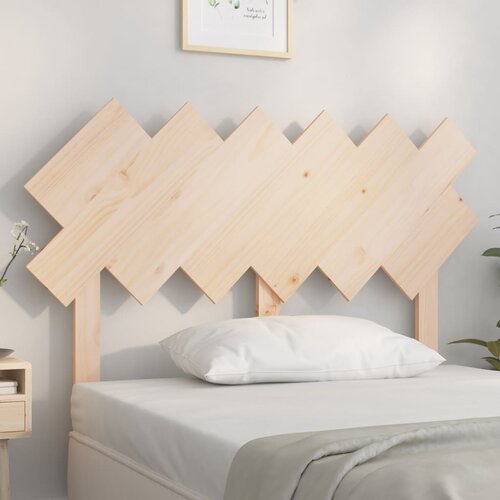  Uzglavlje za krevet 122,5x3x80,5 cm od masivne borovine Cijene