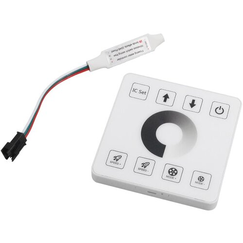  Touch LED kontroler za adresabilne &amp;quot;running&amp;quot; (trčeće) LED trake 5-24V Slike