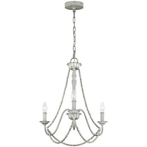 Elstead Lighting Maryville Lestenec Feiss s 3 lučmi, pran v sivi barvi, (22099582) Cene