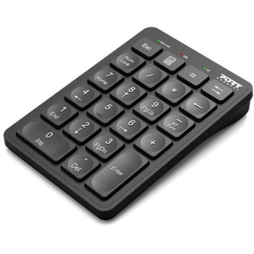 Port Designs Port bluetooth numerička tipkovnica, punjiva 900802 Cijene