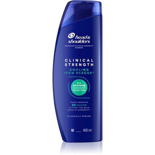 Head &amp;amp; Shoulders Cooling Itch Rescue &amp;scaron;ampon proti prhljaju in srbenju 400 ml Slike