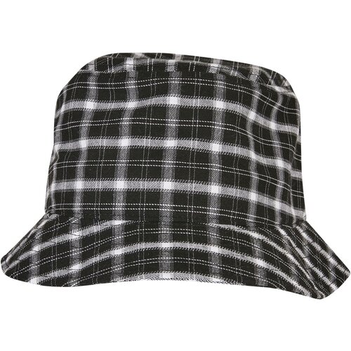 Flexfit Check Bucket Hat black/grey Cene