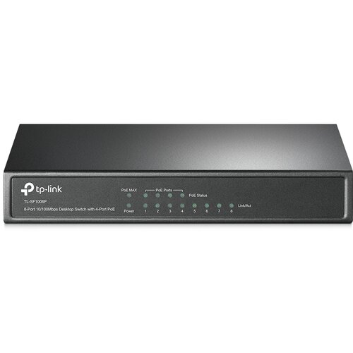 Tp-link 8-Port 10/100Mbps namizno stikalo s 4 porti PoE Cene