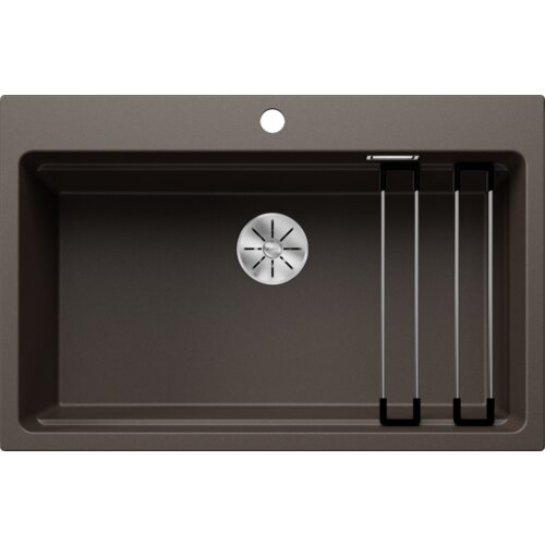 Blanco sudoper ETAGON 8 InFino SILGRANIT pribor inox nosači, bez dalj. upr. - KAVA Cijene