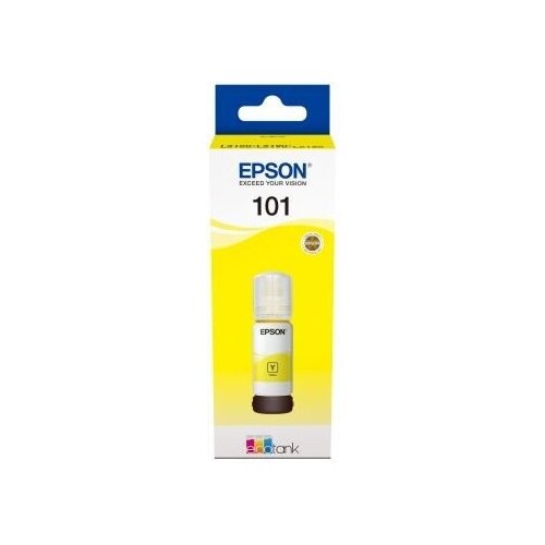 Epson ČRNILO RUMENA 101 STEKLENIČKA C13T03V44A Slike