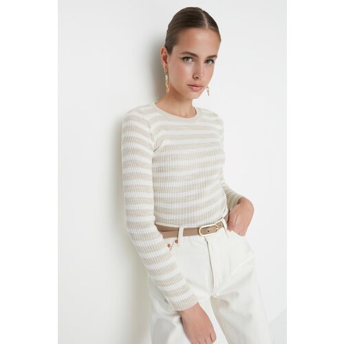 Trendyol Ženski pulover Striped Slike