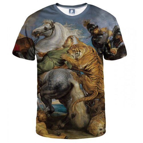 Aloha From Deer Unisex&amp;#039;s The Tiger Hunt T-Shirt TSH AFD340 Slike