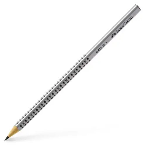 Faber-Castell grip grafitna olovka 2B srebrnasta Cene