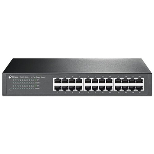 Switch 24 portni 10/100/1000 TP-Link TL-SG1024D Gigabit Desktop, Rackmount, RJ45 ports, 13&rdquo; steal case Cijene
