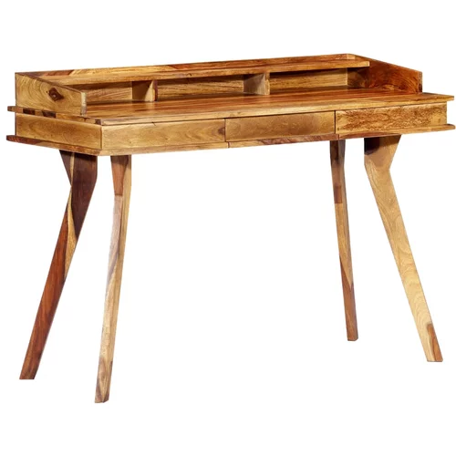  Pisaći stol od masivnog drva šišama 115 x 50 x 85 cm