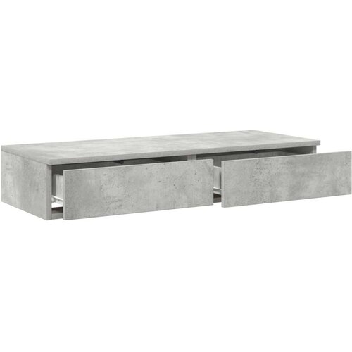  K Framework Ladice Betonsko Siva 100x36 5x16 5 cm Konstruirano Drvo Slike
