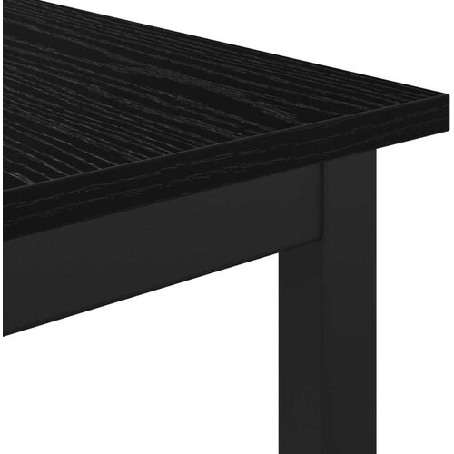  Klupa Crni hrast 80 x 35 x 45 cm Konstruirano drvo Slike