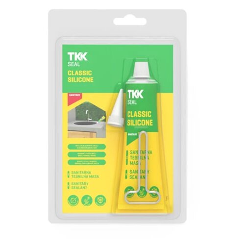 Tkk Silikon sanitarni SEAL 60ml transparentni Slike