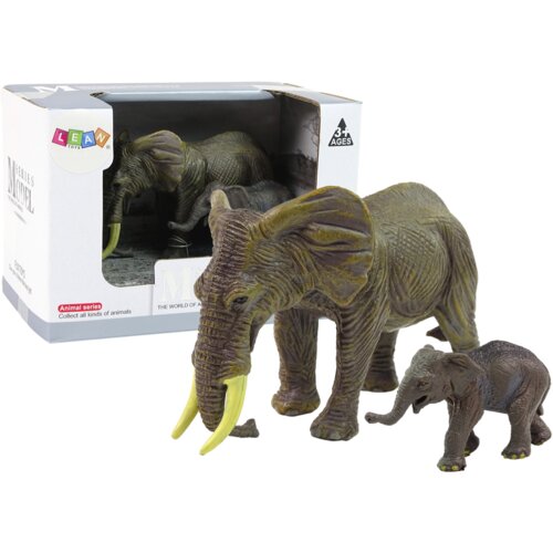  Set of 2 Elephant Figures Elephant with elephant from the Animals of the World series Cene