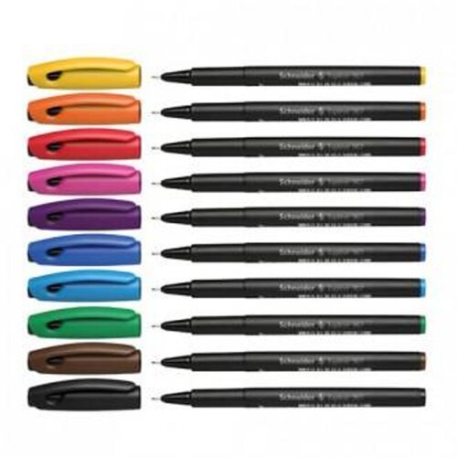 Schneider Flomaster , Topliner 967, 0,4 mm, 10/1 etui Slike