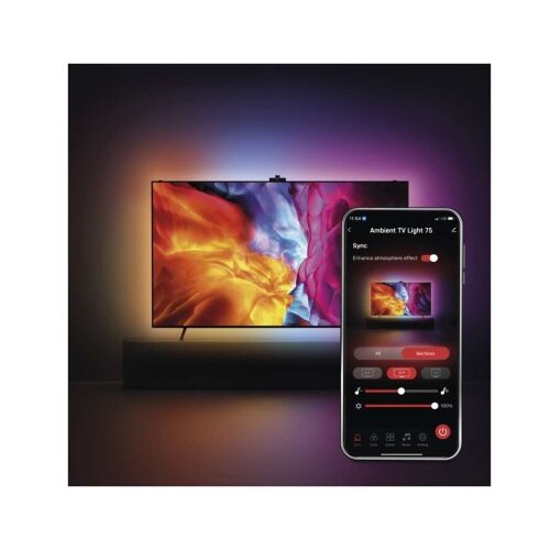  GoSmart Ambientna LED RGB osvetlitev za TV 75“ (189 cm) Cene