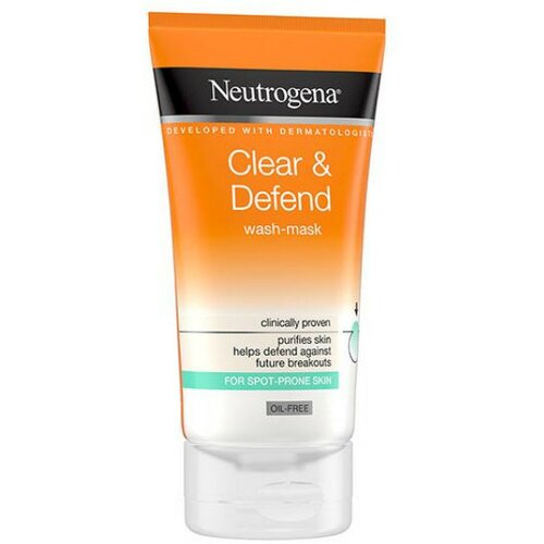 Neutrogena gel i maska 2U1 clear&defend 150ML Cene
