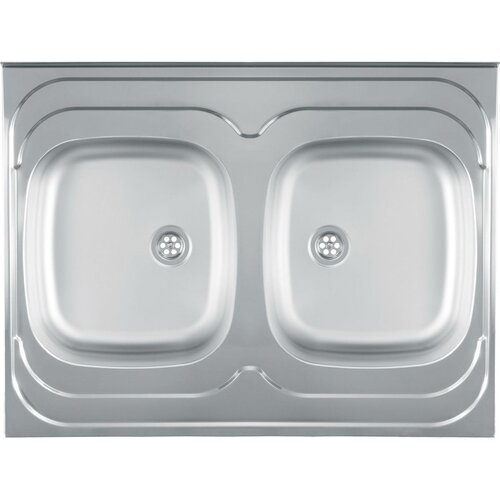 Metalac inox sudoper nasadni dvodjelni sj.fi 60 bez sifona 800x600 Cene